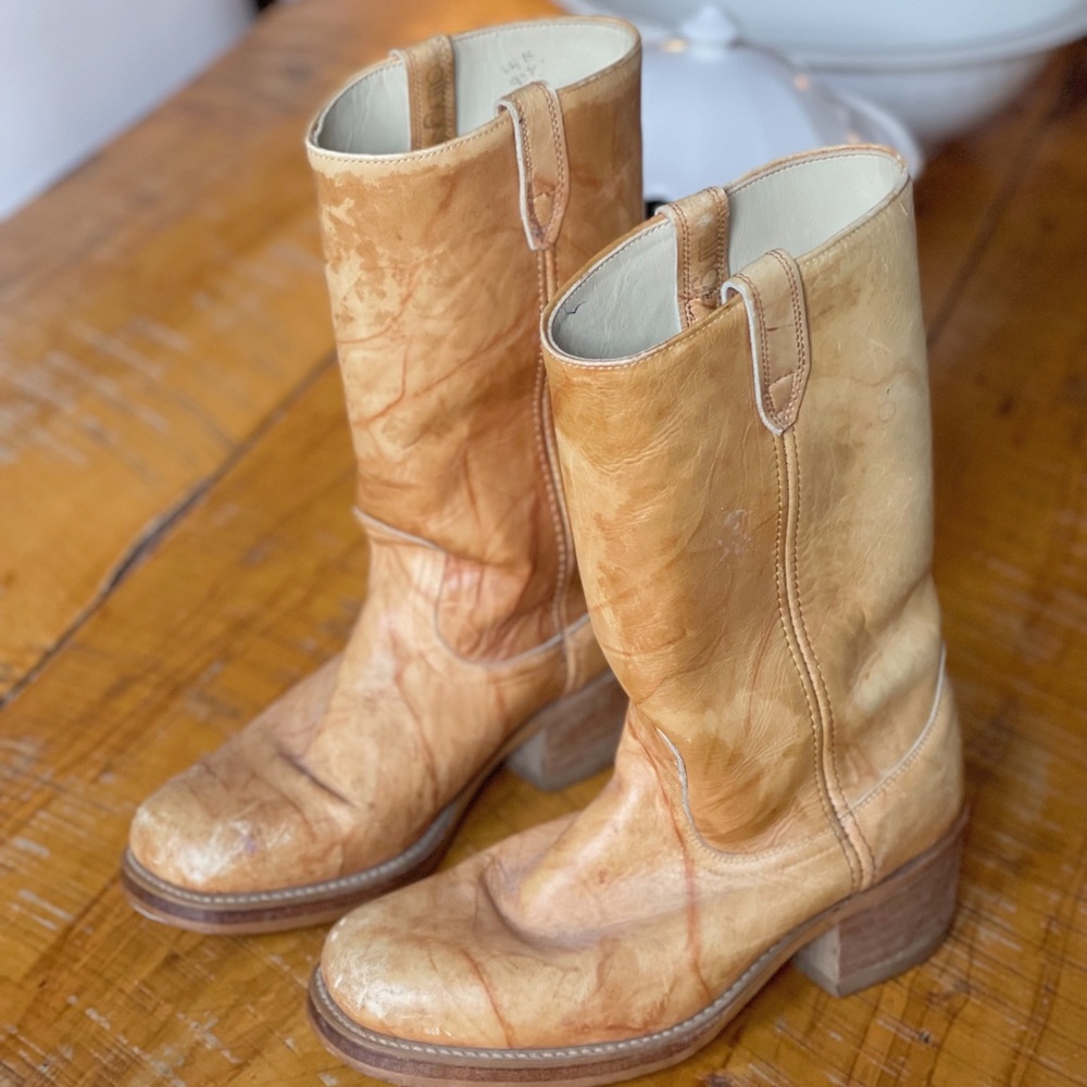 Vintage Leather Boots